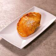 Empanadas · Choice of baked dough filled with ground beef or spinach and cheese.