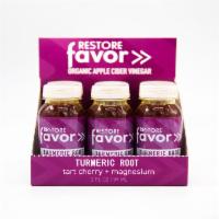 Favor Restore Shots · Do yourself a Favor and boost your Recovery with Turmeric Root, Tart Cherry and magnesium sh...