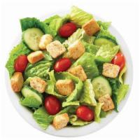 Small - Tossed Salad · Romaine lettuce, tomatoes, cucumbers, croutons, and Italian dressing.