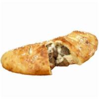 Oven Fresh Calzone (Large) · Italian turnover filled with pizza sauce, gourmet cheese blend and 3 fillings of your choice...