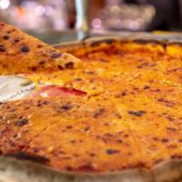 Cheese Pizza · mozzarella and marinara sauce.