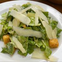Caesar Salad · Romaine, croutons, parmigiano, caesar dressing