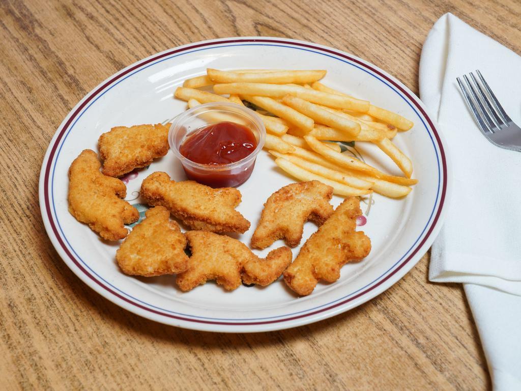 Kids Dino Nuggets and Fries · 