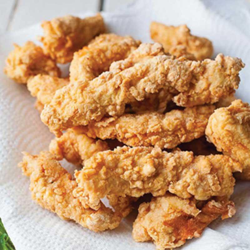 Chicken Tenders · 5 pieces of chicken tenders. Comes with a choice a dipping sauce