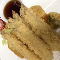 Shrimp Tempura with Vegetable · 