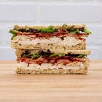 Chicken & Bacon Sandwich · Multi-grain bread filled with grilled chicken, crispy Niman Ranch bacon, sliced tomatoes and...