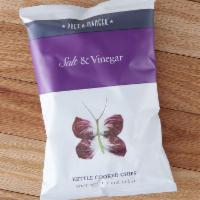 Salt & Vinegar Chips · Kettle cooked in sunflower oil until nice and crisp, with salt and vinegar seasoning.