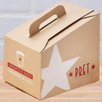 Coffee Box - Pret's Decaf · 8 cups of decaf coffee. Delicious smooth & nutty medium roast blend, without the caffeine. M...