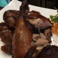 93. Tasty Duck · Golden crispy duck with house special sauce.Hot and spicy.