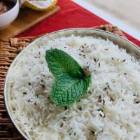 White Rice · Steamed white basmati rice.