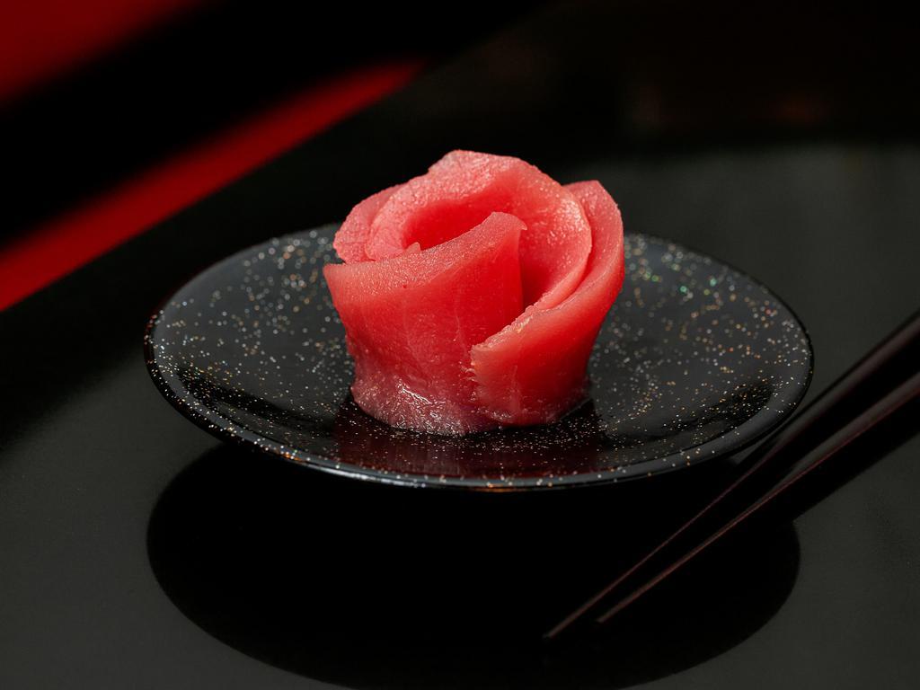 Tuna Sashimi · Raw. 3 pieces.