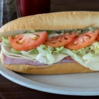 Ham and Cheese Cold Sub · 