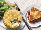 Chicken Pot Pie Combo · Our petite Chicken Pot Pie is served with a Caesar salad. Includes a FREE slice of pie!*

...