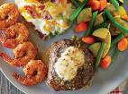 Top Sirloin & Shrimp · NEW! Top Sirloin & Shrimp* 
Seasoned and seared 6 oz. steak topped with house-made roasted ...