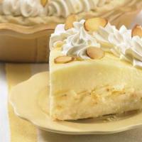 Banana Cream Pie · An all-time favorite! Rich vanilla cream and fresh ripe bananas. Topped with fresh whipped c...