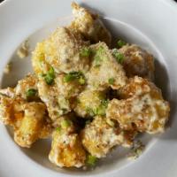 Cauli-Wings · fried cauliflower