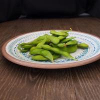 Edamame  · Steamed soybeans. Gluten-free. Vegetarian.