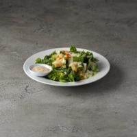 Insalata di Cesare · Romaine lettuce in a homemade Caesar dressing, with fresh croutons and Parmesan cheese. Vege...