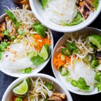 Vermicelli Noodle Bowl - Bun · Bun. Cool perfectly cooked noodle served with home made sauce on the side, comes with mixtur...