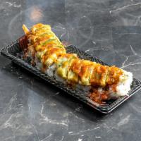 Jalapeno Madness Roll · Shrimp tempura, crab mix, avocado, jalapeno, with deep-fried stuffed jalapeno. Cream cheese,...