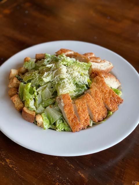 Caesar Salad · romaine lettuce, asiago cheese, croutons, anchovy garlic dressing