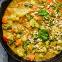 Mixed Vegetable Korma  · Korma is a dish originating in the Indian subcontinent, consisting of vegetables braised wit...