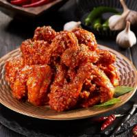 Garlic Spicy Chicken · Sweet and spicy chicken, perfect for garlic lovers.