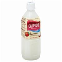 Calpico Lychee · Lychee + Yogurt Flavored Non Carbonated Soft Drink
