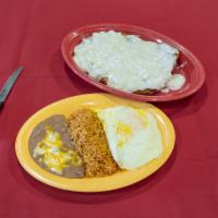 Homemade Chicken Fried Steak · The best in town and made to order. 2 eggs cooked to order.