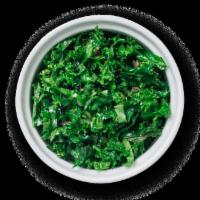 Lemon Kale · Fresh kale with lemon juice and olive oil