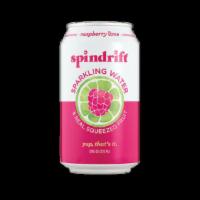 Spindrift Raspberry Lime · Sparkling water that uses real raspberries and lime from the Pacific Northwest (12oz)