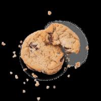 Cookies · Two soft, house-baked chocolate chip cookies