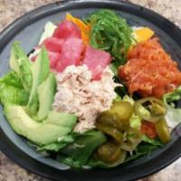 3 scoop Poke Bowl · Our delicious Poke Bowls contain fresh ingredients that you will love.
Choose 3 scoops of pr...