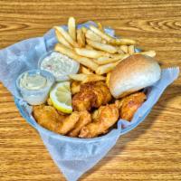 Fish Fry Friday's · 3 pieces beer battered cod. Served with our Victory fries and coleslaw.