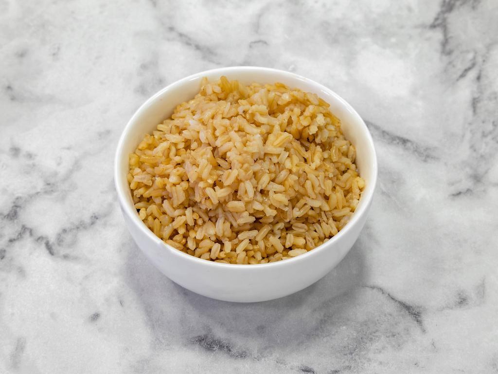 Side of Brown Rice · Steamed brown rice