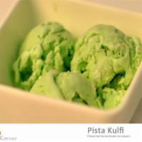 Pista Kulfi · Per scoop. Pistachio homemade ice cream.