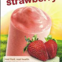 Strawberry Smoothie · Dairy Free 24 oz cup