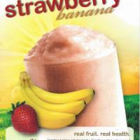 Strawberry Banana Smoothie · Dairy Free 24 oz cup
