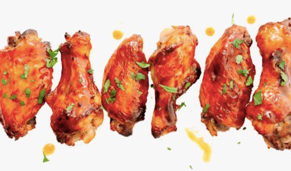 BEST CHICKEN WINGS · Served with choice of Thai chili, BBQ or Frank's Red Hot