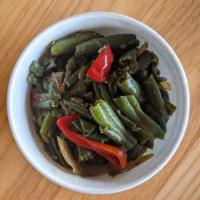 Smoked Green Beans · Smoked in-house for beautiful flavor
perfection.