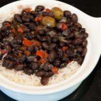 White Rice and Black Beans · White Basmati Rice and Miami Margie's BlackBeans. Delivered in eco-friendly packaging.