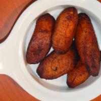 Maduros · Five Sweet deep fried Plantain wedges. Delivered in eco-friendly packaging.