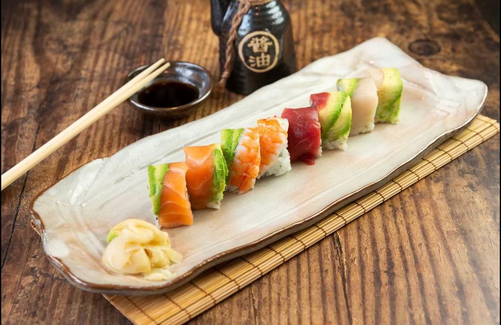 Kikoo Sushi · Sushi Bars · Seafood · Sushi · Japanese · Tacos · Lunch · Dinner · Asian · Chicken · Salads · Vegetarian