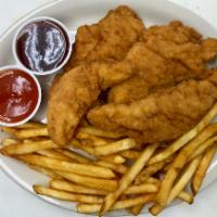 Chicken Tenders · Hot, BBQ or plain.