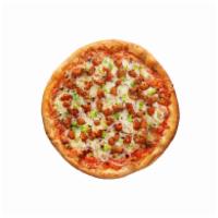 Meat Lovers Pizza · Pepperoni, beef, ham, Italian sausage, mozzarella. 