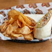 Chicken Wrap · Grilled or fried, wrapped with cheddar cheese, lettuce, tomato, onion and choice of sauce. S...