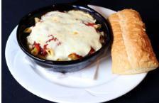 Penne al Forno · Penne pasta tossed with marinara or meat sauce, topped with mozzarella and oven baked.