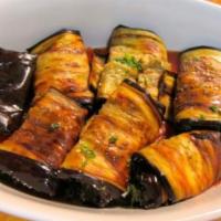 Eggplant Rolls · Eggplant Rolls with carrots or walnut bazhe
