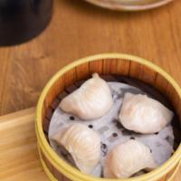 Shrimp Dumplings 水晶虾饺 · Shell fish. Stuffed dough. 