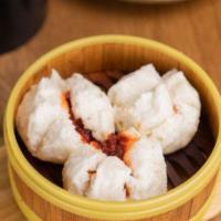 BBQ Pork Bun 蒸叉烧包 · Broiled, roasted, or grilled.